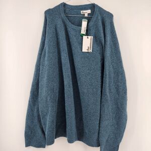 The Commons Men's Blue‎ XXL Brushed Crewneck Sweater NWT